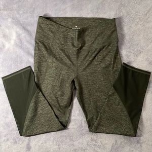 Gray Athleta Mesh Leggings